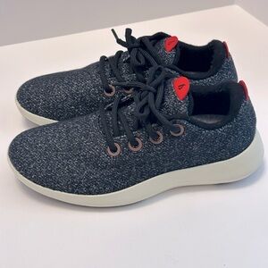 Allbirds Charcoal woman’s Wool Sneakers Re Run Sz9 NWOB